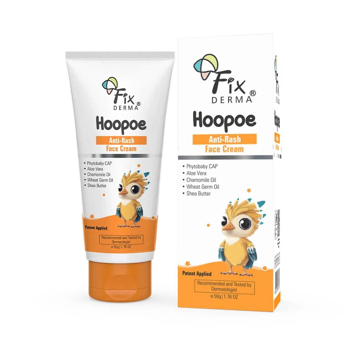 Fixderma –  Hoopoe Anti Rash Face Cream (50G)