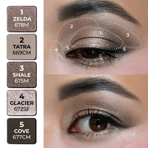 Natasha Dedona - I Need A Cool Eyeshadow Palette