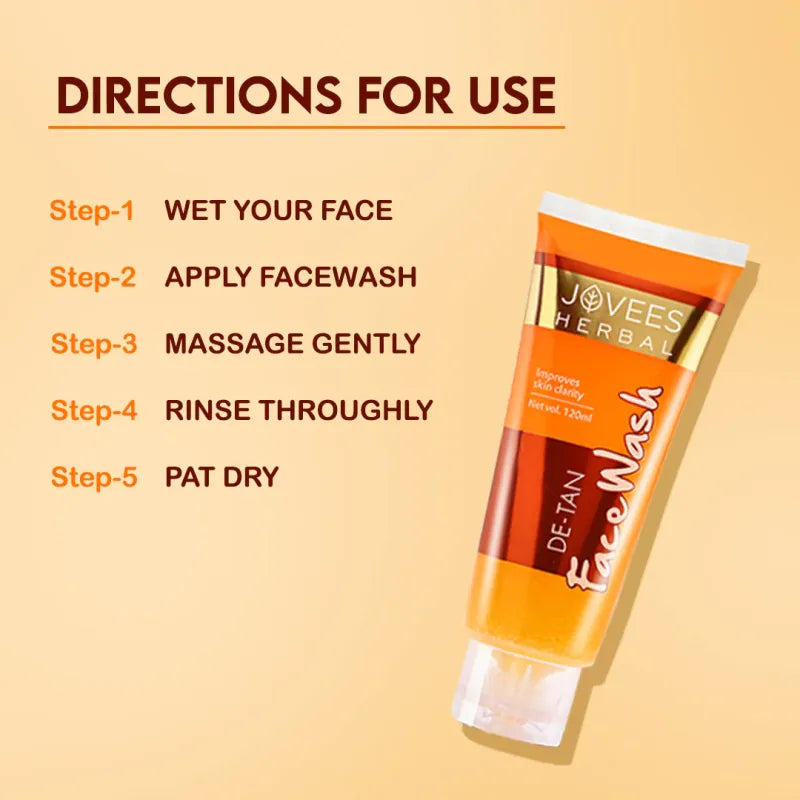 Jovees – De – Tan Face Wash (120ml)