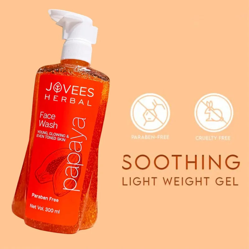 Jovees – Papaya Face Wash (300ml)