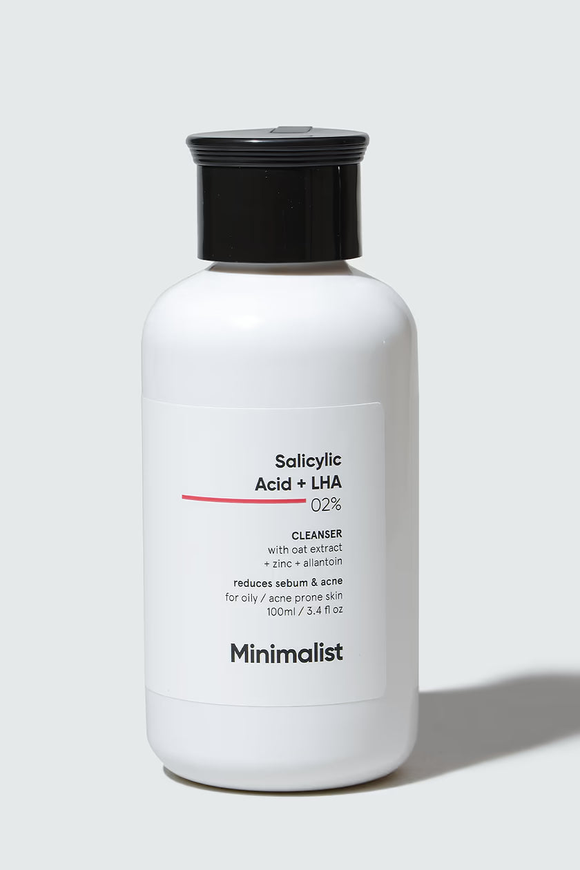 Minimalist - Salicylic + LHA 02% Face Cleanser