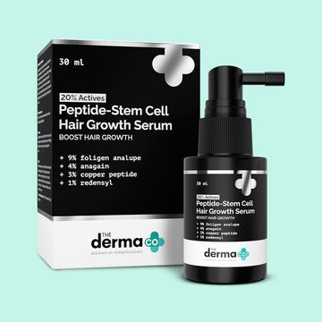 The Derma - Peptide - Stem Cell Hair Growth Serum Boosts Hair Growth (30ML)