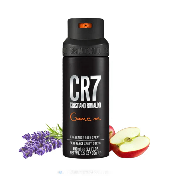 CR7 Cristiano Ronaldo - Game On Fragrance Body Spray (99g) [Buy 1 Get 1 Free]