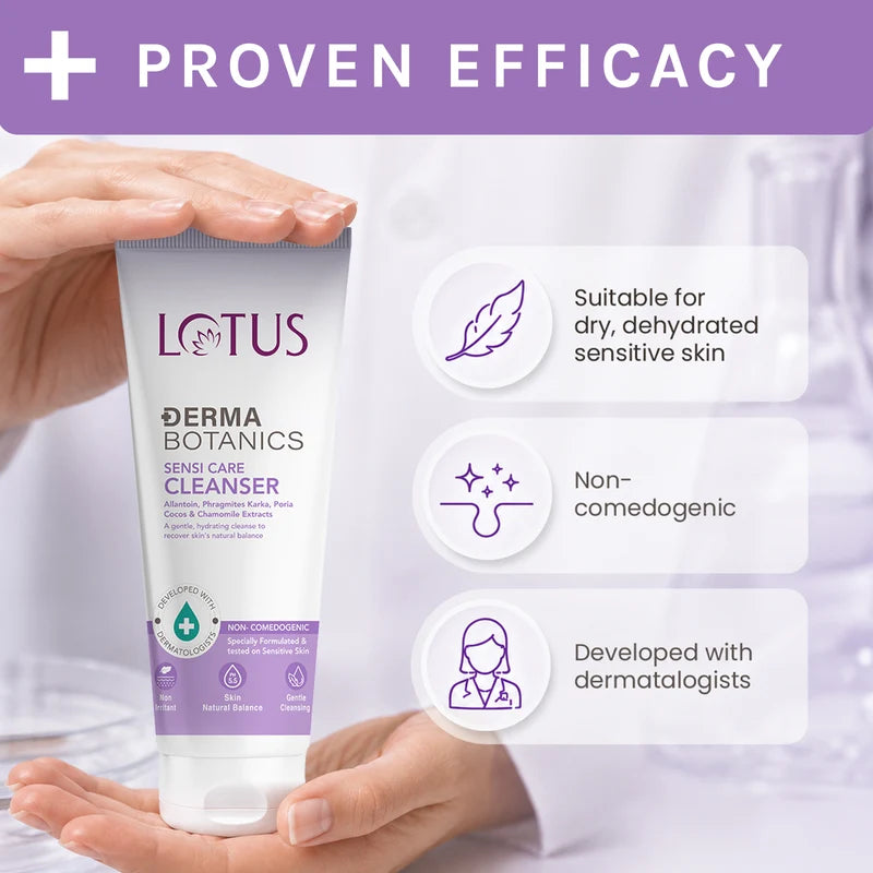 Lotus Herbals - Derma Botanics Sensi Care Cleanser (125ml)