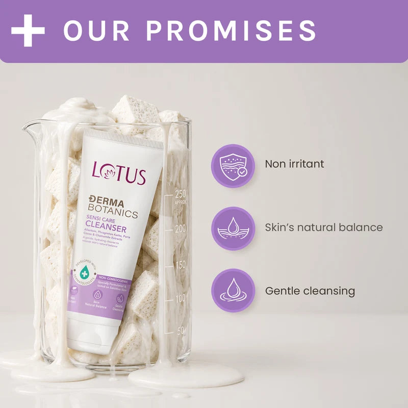 Lotus Herbals - Derma Botanics Sensi Care Cleanser (125ml)