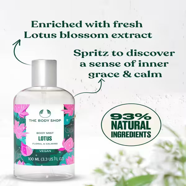 The Body Shop - Lotus Body Mist (100ml)