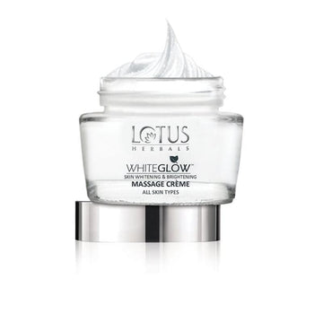 Lotus Herbals - WhiteGlow Skin Whitening & Brightening Massage Cream (50g)