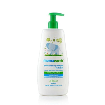 Mamaearth - Gentle Cleansing Shampoo for Babies 0-5 Years (400mL)