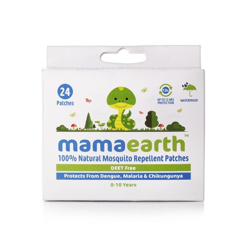 Mamaearth - Natural Repellent Mosquito Patches for babies with 5 hour protection (24Pcs)