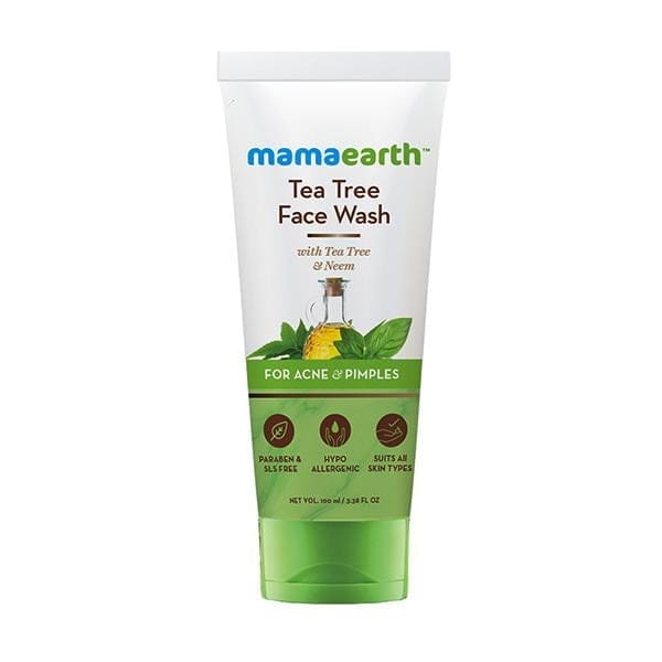 Mamaearth Tea Tree Face Wash Tea Tree & Neem (100mL)