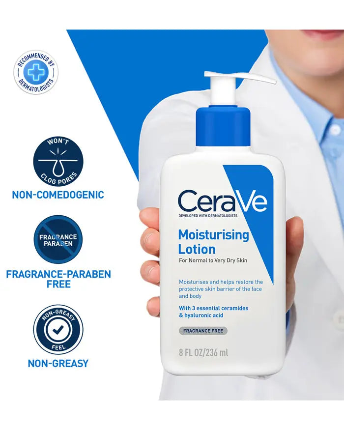 Cera Ve - Moisturising Lotion For Normal To Dry Skin (236ml)