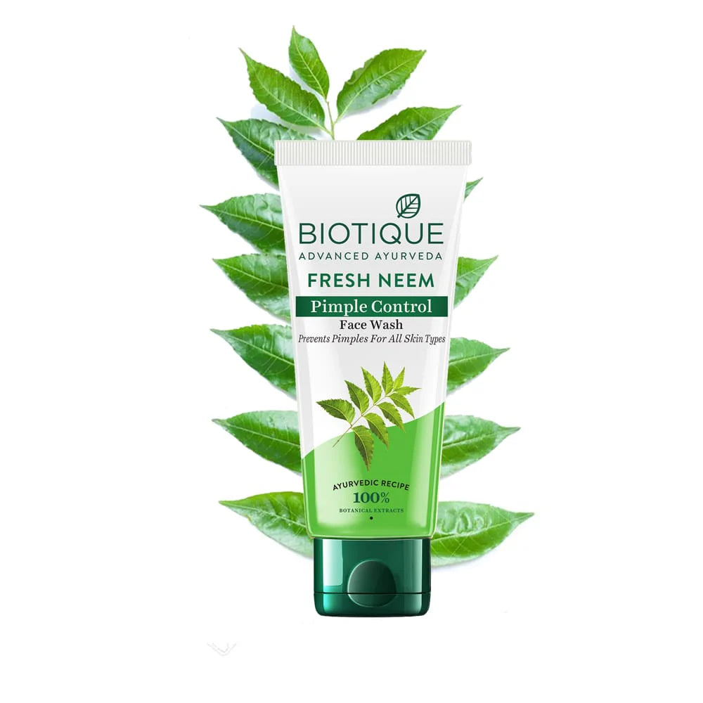 Biotique - Fresh Neem Pimple Control Foaming Face Wash (150ml)