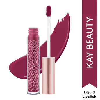 Kay Beauty - Matte Liquid Lipstick Enriched With Grape Seed Oil + Red Raspberry (3.5ML)
