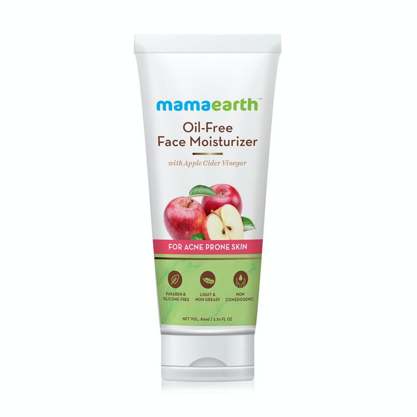 Mamaearth Oil-Free Face Moisturizer for Acne-Prone Skin, (80mL)