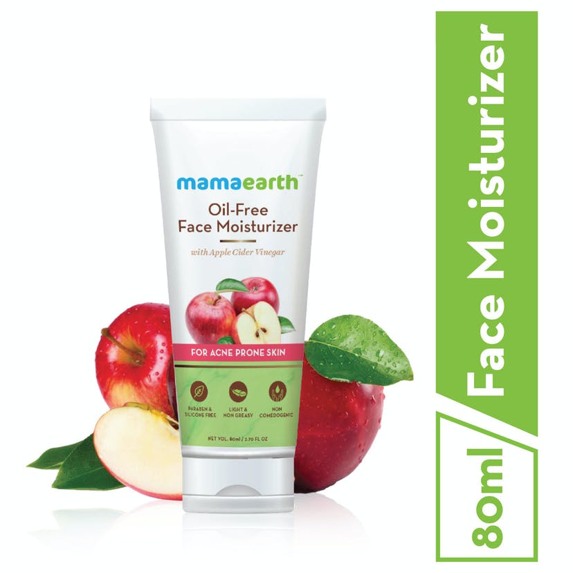 Mamaearth Oil-Free Face Moisturizer for Acne-Prone Skin, (80mL)