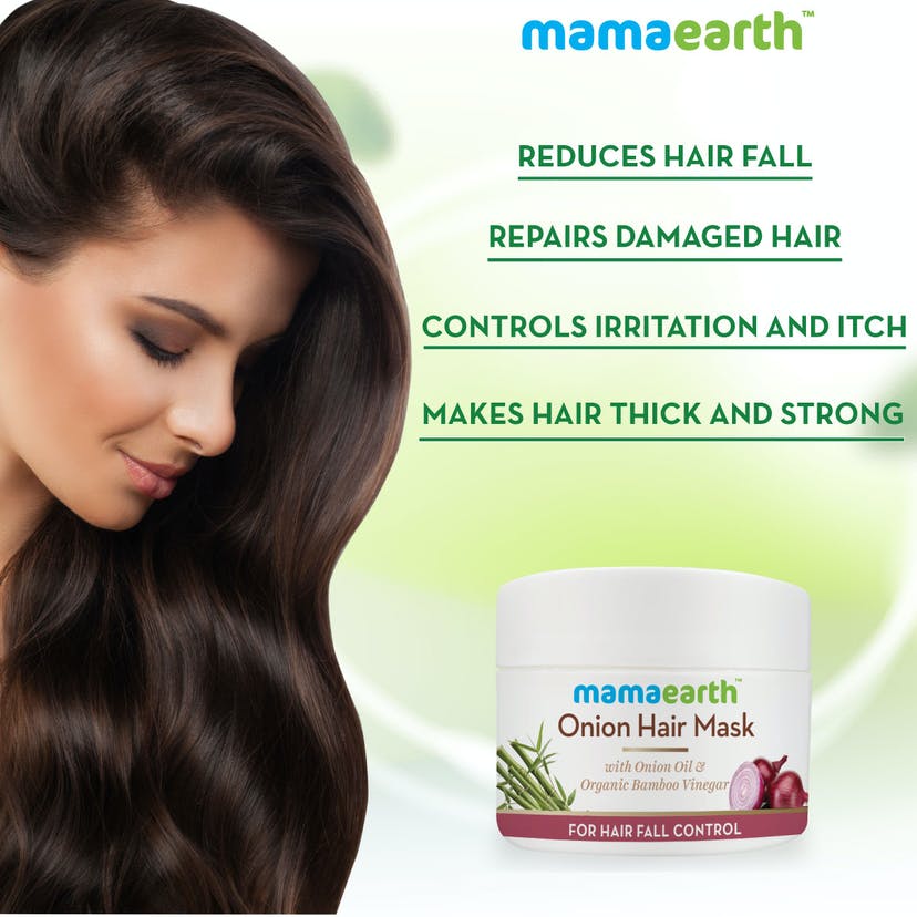Mamaearth Onion Hair Mask (200g)