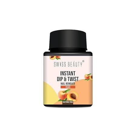 Swiss Beauty - Instant Dip & Twist Nail Paint Remover (Peach)