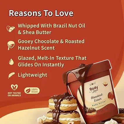 Plum – Body Lovin Hazelnut Eclair Body Butter (180g)