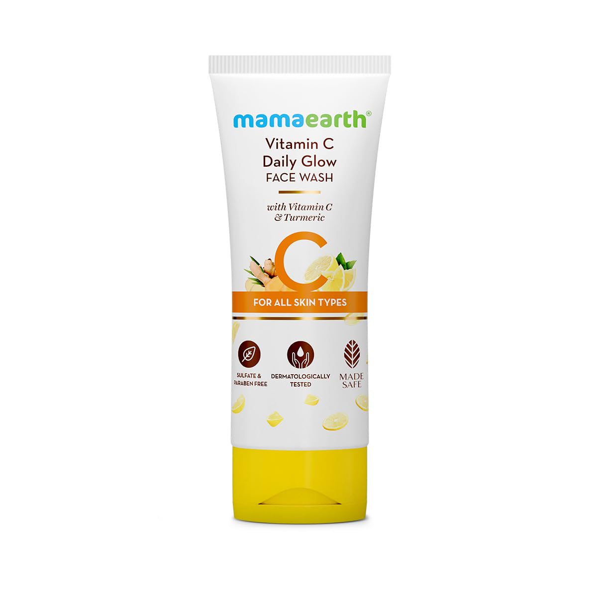 Mamaearth - Vitamin C Daily Glow Facewash With Vitamin C & Turmeric (150ML) [Buy 1 Get 1 Free]