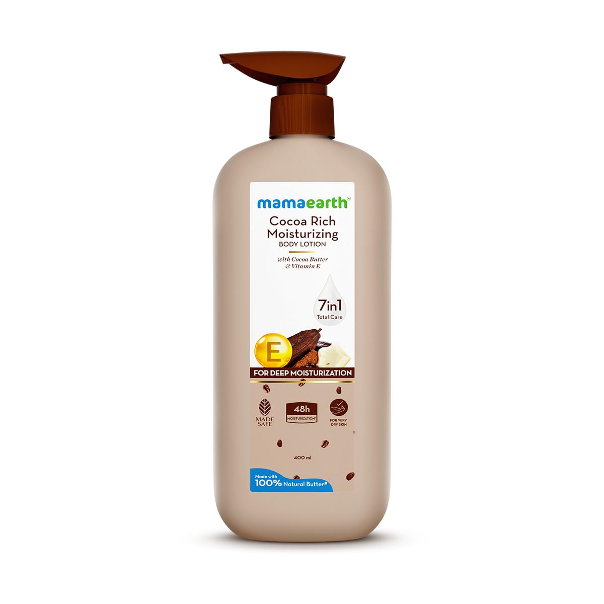 Mamaearth - Cocoa Rich Moisturizing Body Lotion (400ML)