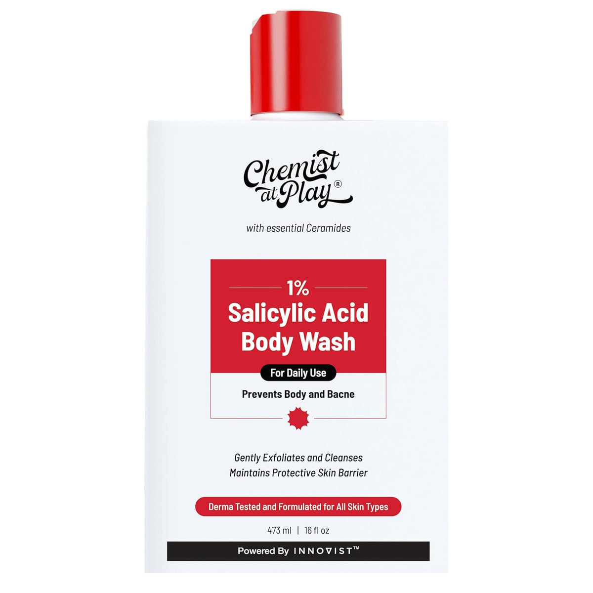 Chemist At Play - 1% Salicylic Acid Body Wash (473ML)