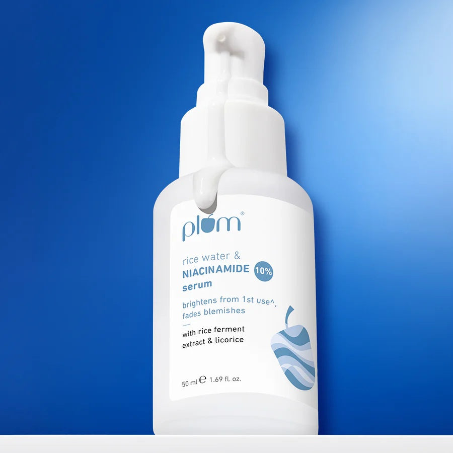 Plum - Rice Water & Niacinamide Serum 10% (50ML)
