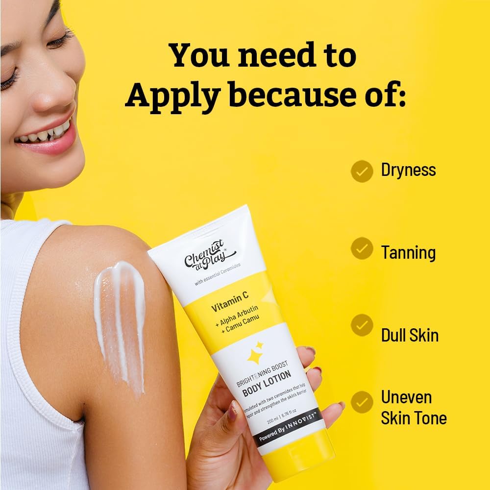 Chemist At Play - Vitamin C Brightening Boost Body Lotion (200ML)