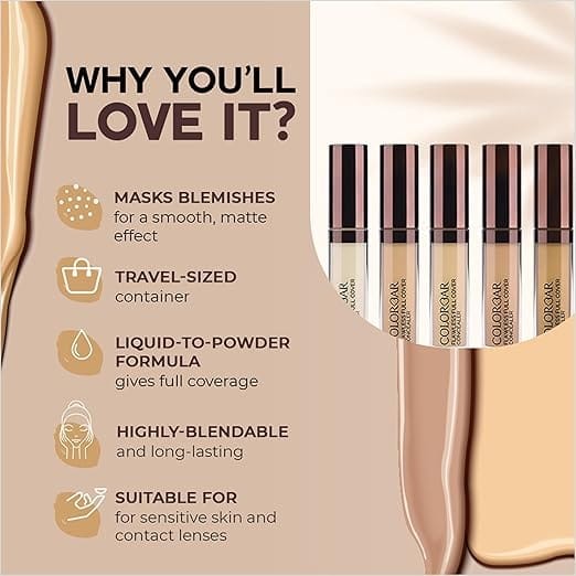 Colorbar - Flawless Full Cover Concealer (6ML)
