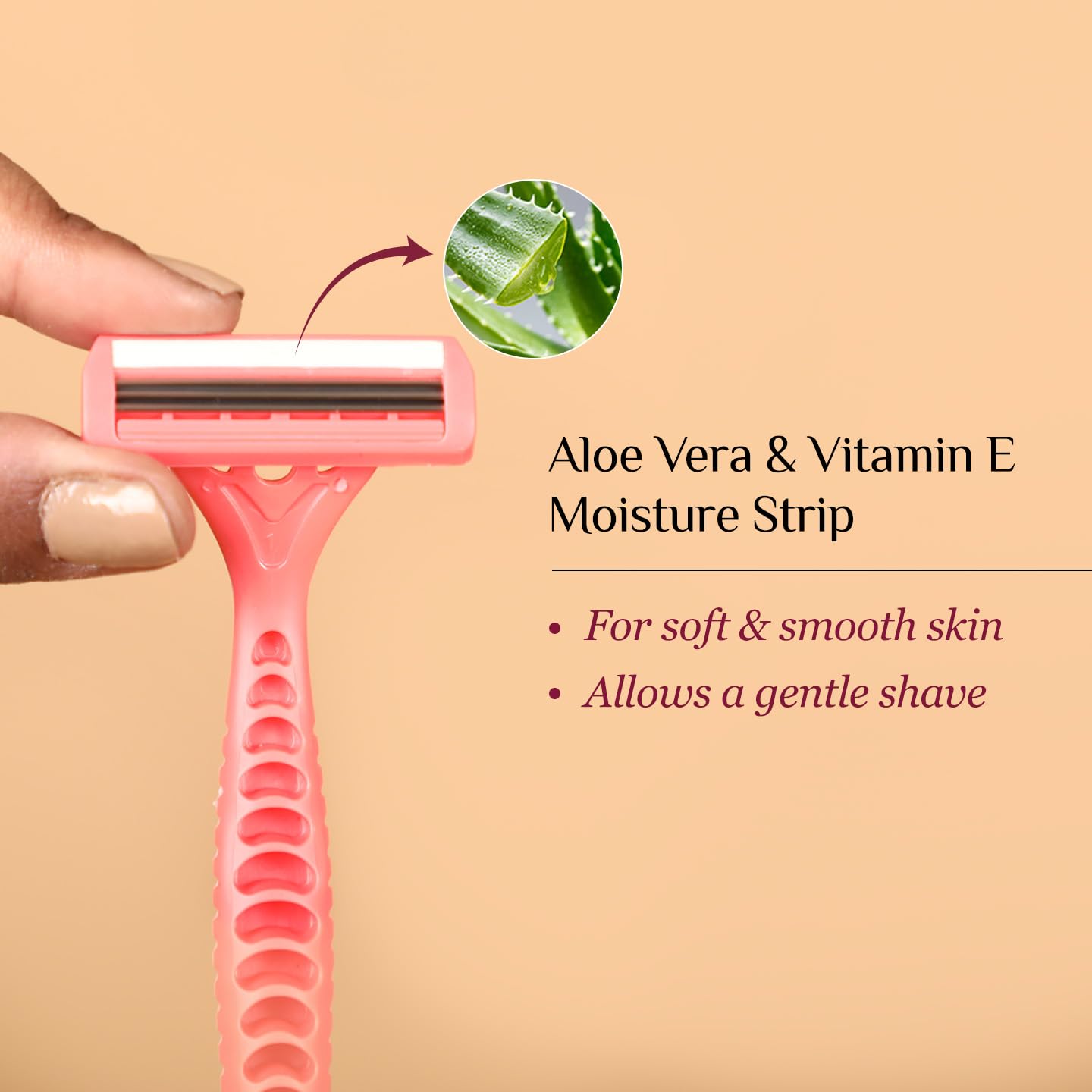 Carmesi -  Body Razor Disposable (5 Razors)
