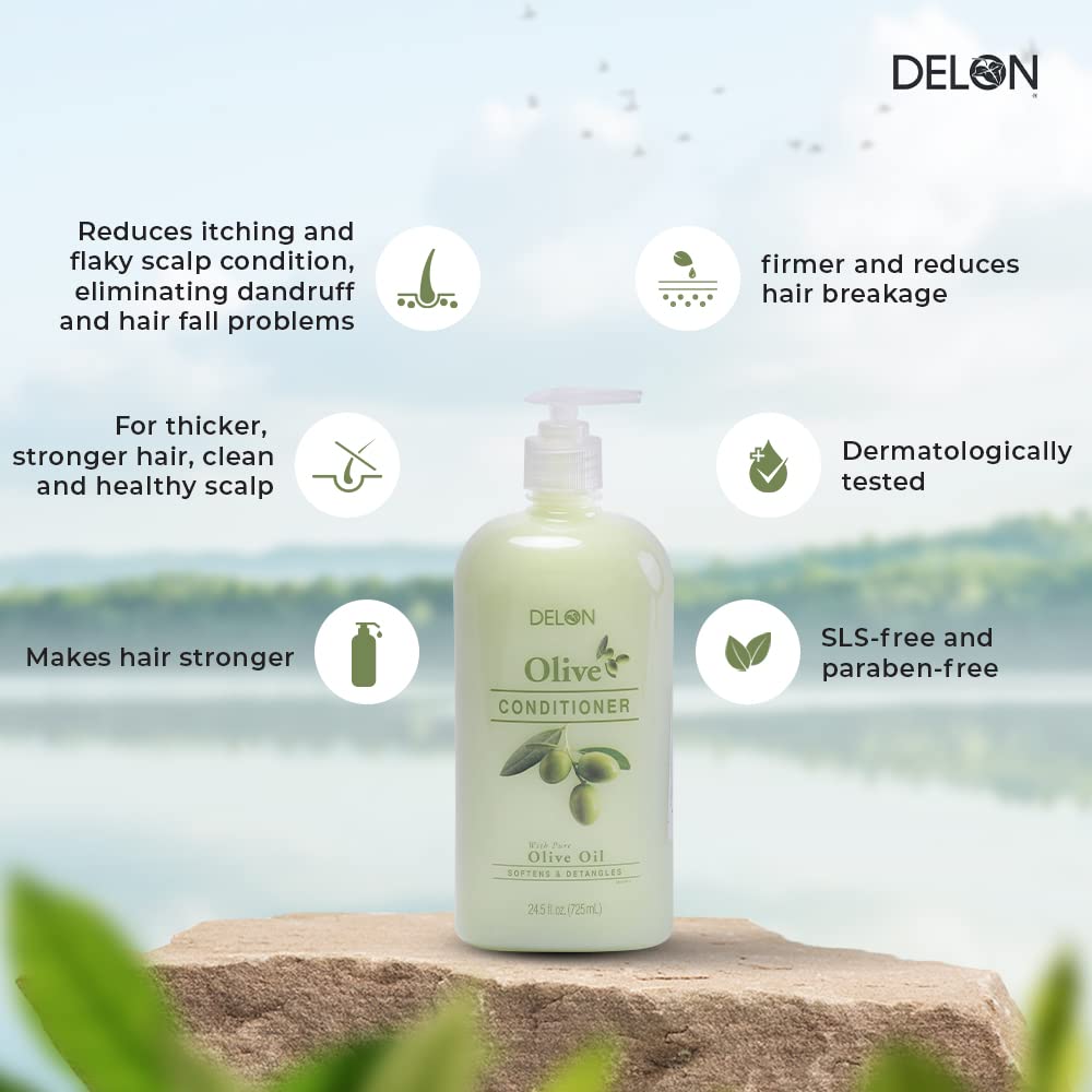 Delon - Olive Conditioner (725ML)