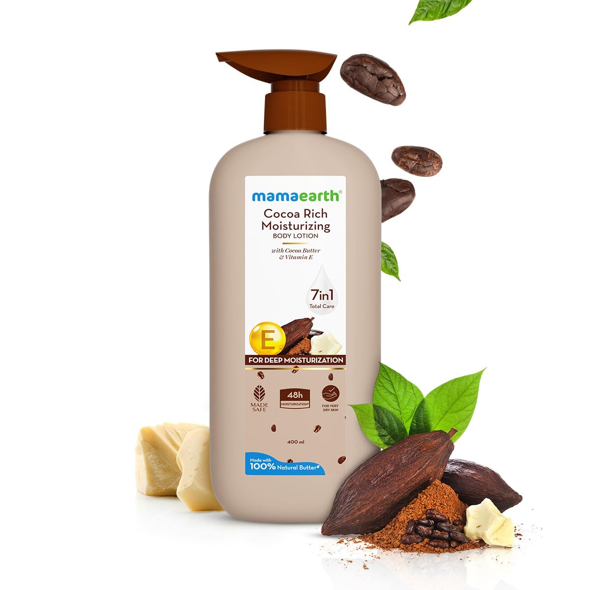 Mamaearth - Cocoa Rich Moisturizing Body Lotion (400ML)