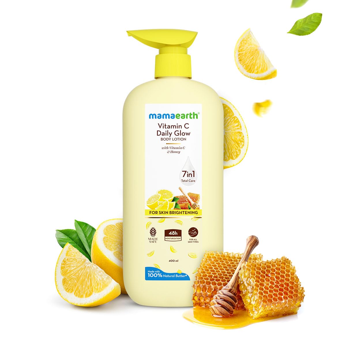 Mamaearth - Vitamin C Daily Glow Body Lotion (400ML)