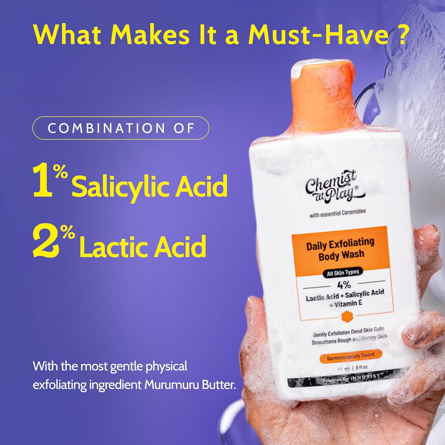 Chemist At Play - Daily Exfoliating Body Wash (473ML)