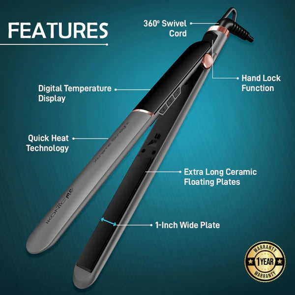 Ikonic Me - Xtreme Straight Hair Iron