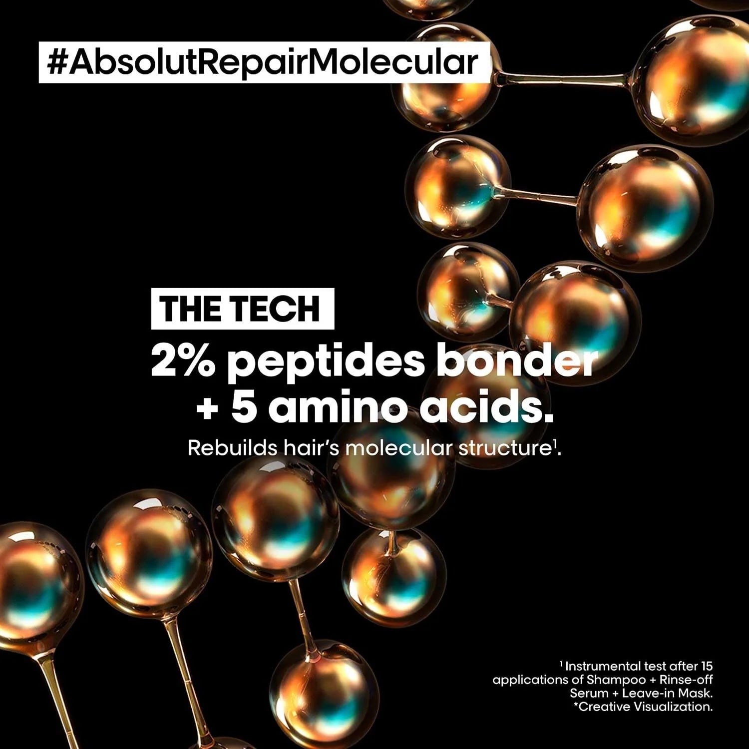 Loreal Professionnel - Absolut Repair Molecular Professional Shampoo (1500ML)
