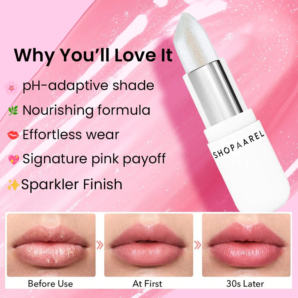 Shopaarel - Blooming Kiss Glass Lipstick (3.4g)
