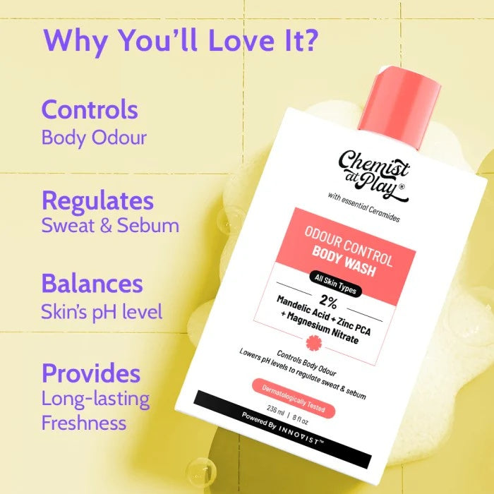 Chemist At Play - Odour Control Body Wash (236ML)