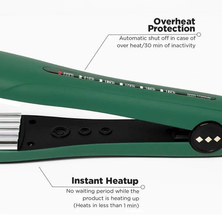 Ikonic Professional - Pro Titanium Crimp - Emerald