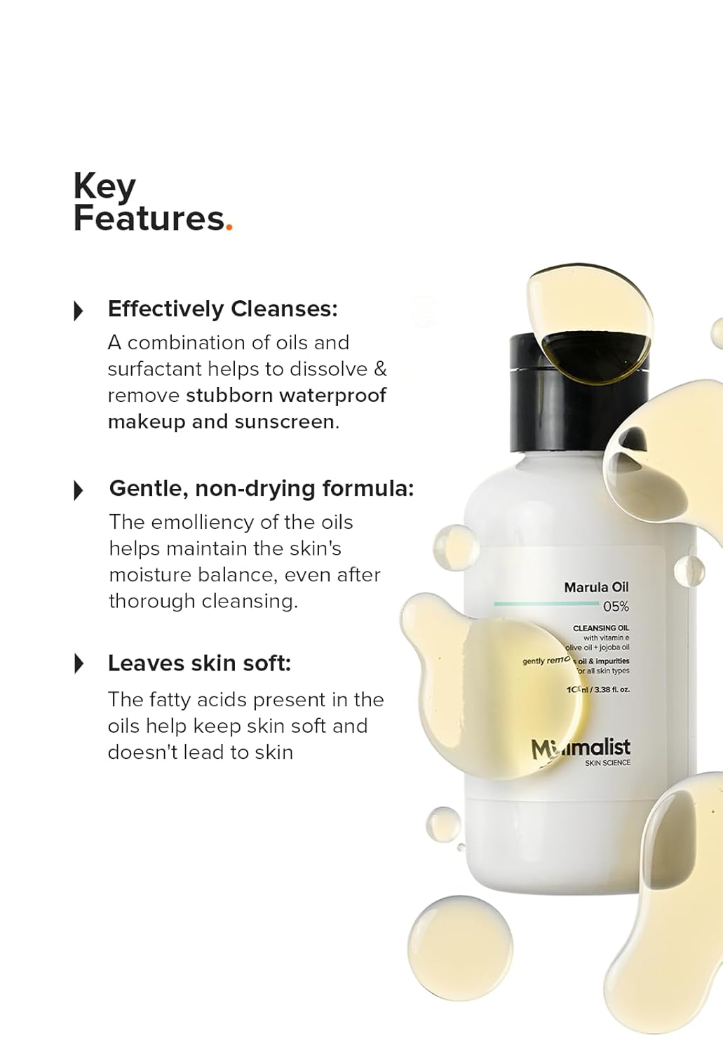 Minimalist - Marula Oil 05% Cleansing Oil (100ML)