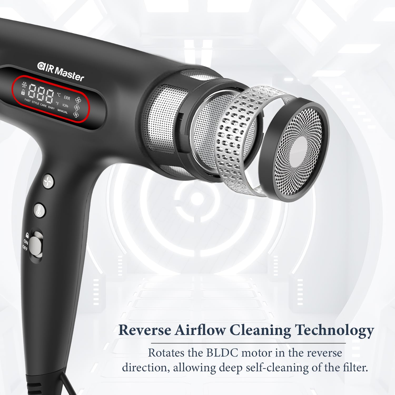 Vega Professional - Air Master 2000 - 2400W Hair Dryer (VPPHD - 14)