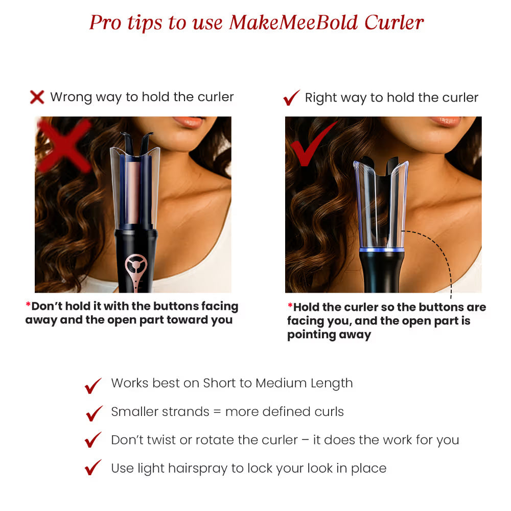 Make Mee Bold - Automatic Hair Curler