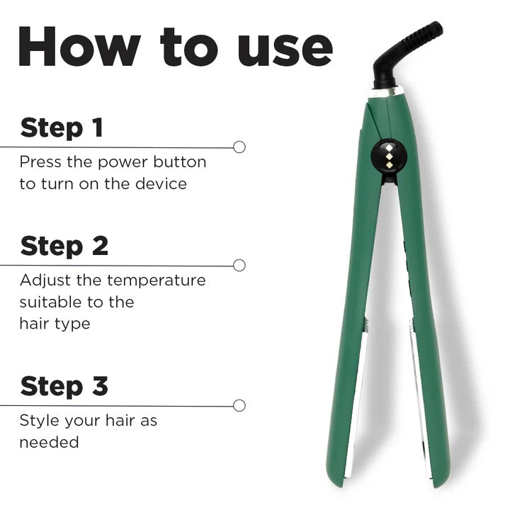 Ikonic Professional - Pro Titanium Crimp - Emerald