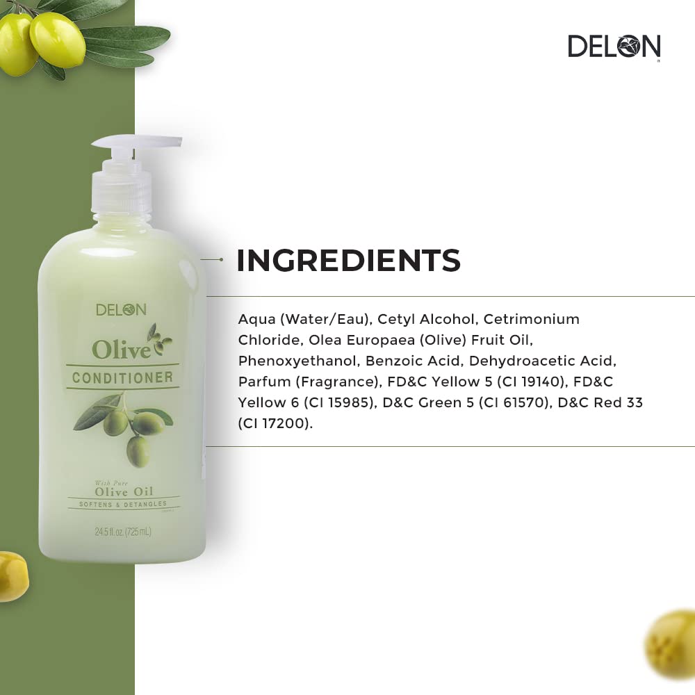 Delon - Olive Conditioner (725ML)
