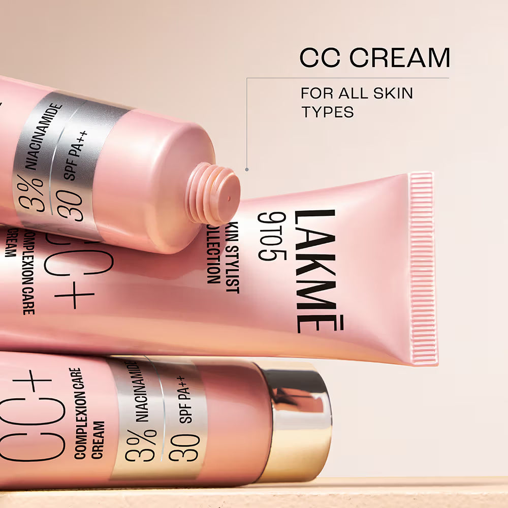Lakme - 9 to 5 CC+ Complexion Care Cream with 30 SPF PA++