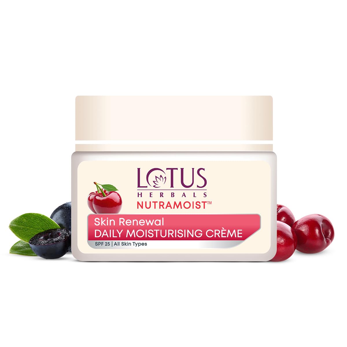 Lotus Herbal - Nutramoist Skin Renewal Daily Moisturising Creme Spf-25 (50g)