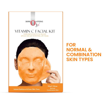 O3+ - Vitamin C Facial kit Depigmentation Facial Kit (Pack Of 2)