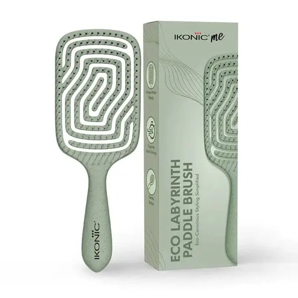 Ikonic Me – Eco Labyrinth Paddle Brush (IKM-3017)