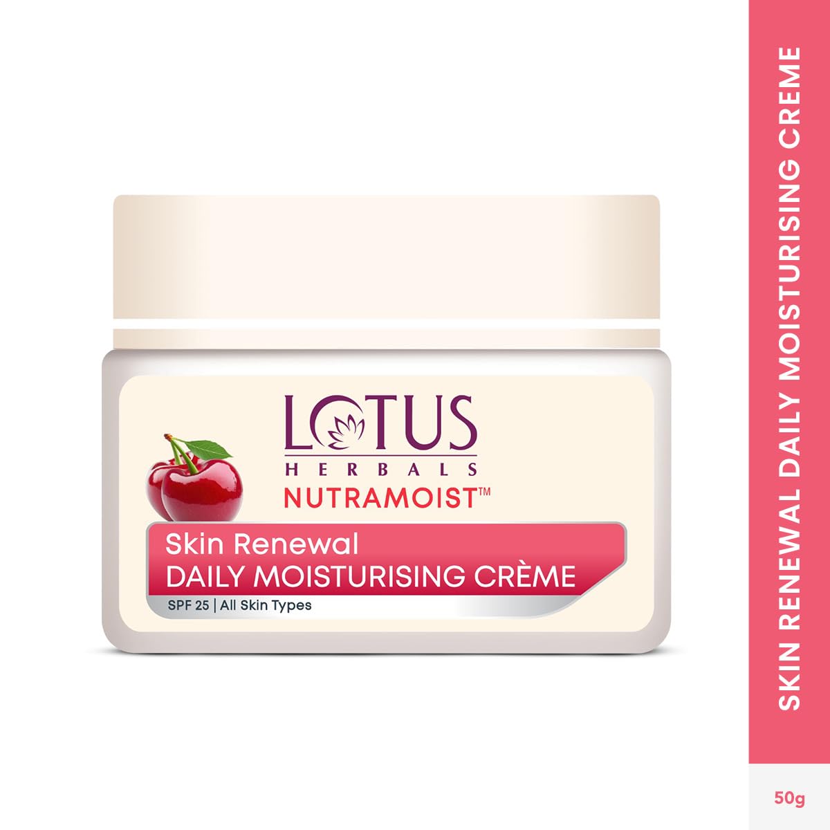 Lotus Herbal - Nutramoist Skin Renewal Daily Moisturising Creme Spf-25 (50g)