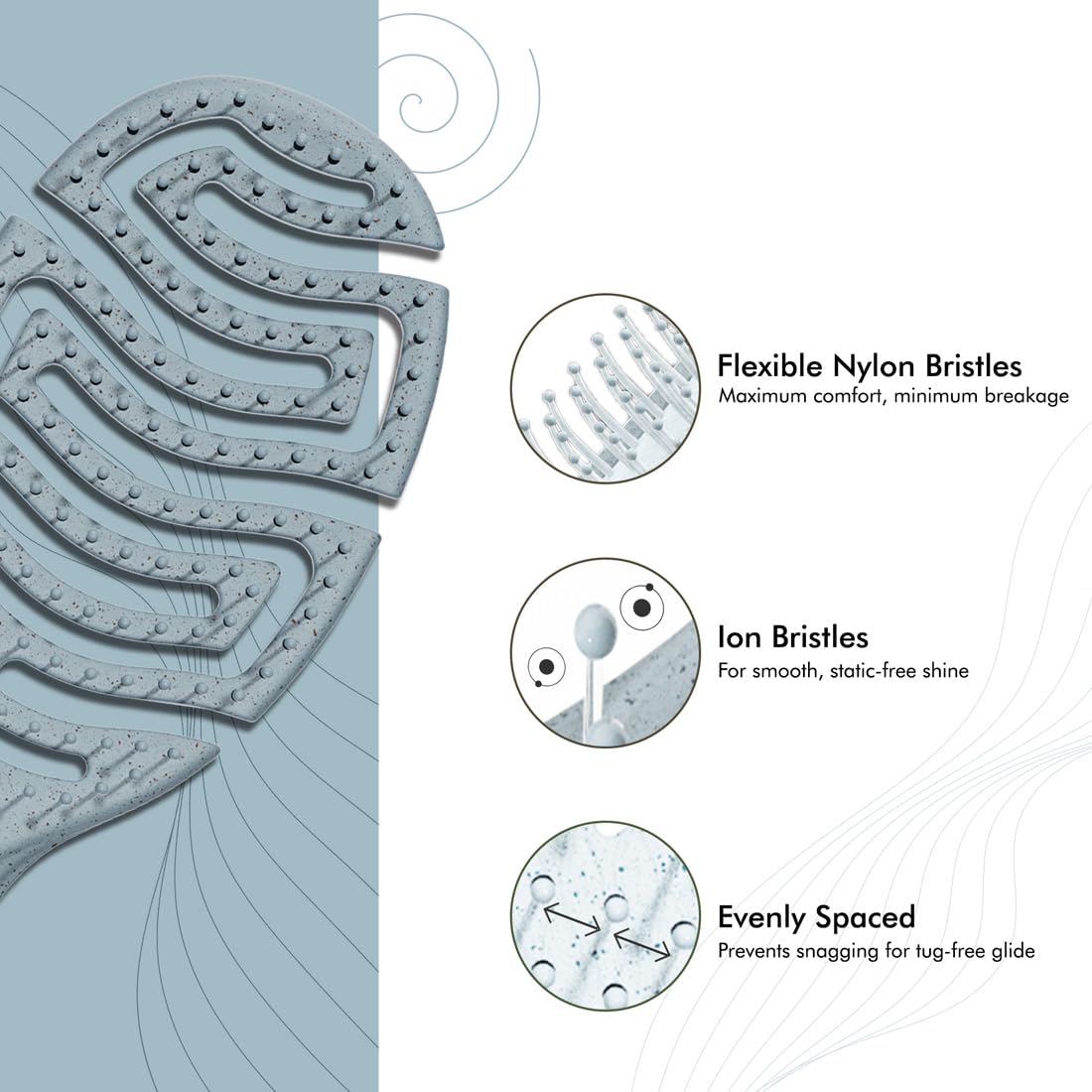 Ikonic Me – Vent Brush Spiral Design (IKM-2119)