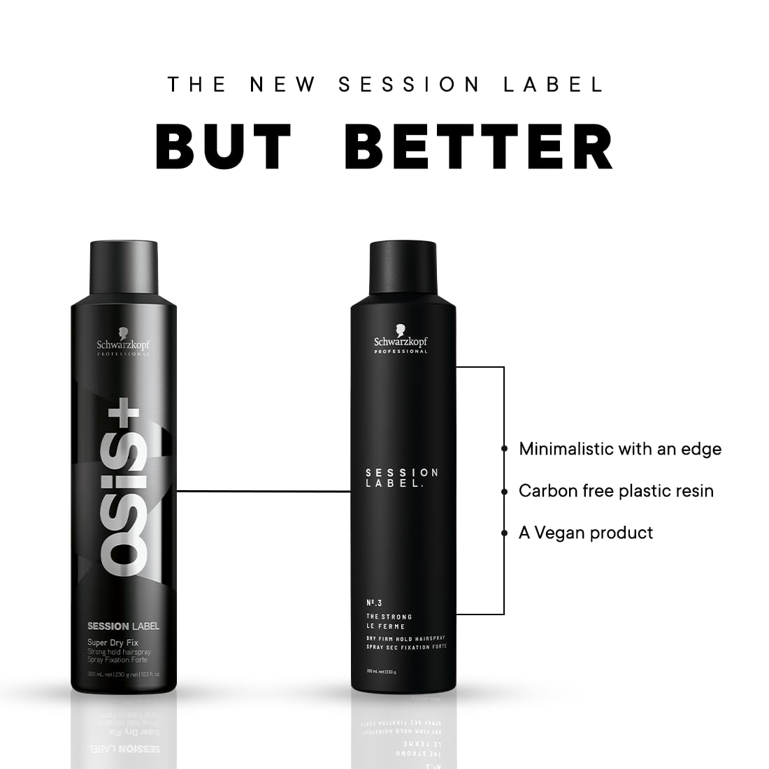 Schwarzkopf Professional - Session Label The Strong Le Fixant (300ML)